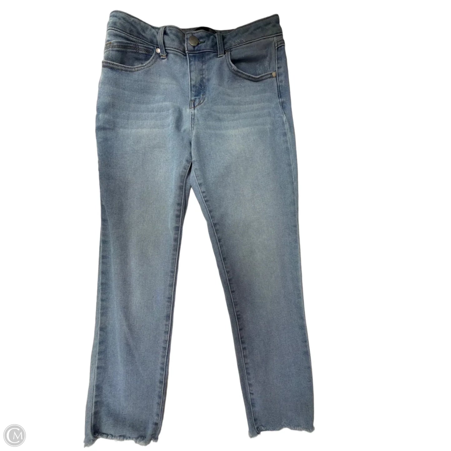 Jeans Cropped By 1822 Denim In Blue Denim, Size: 6
