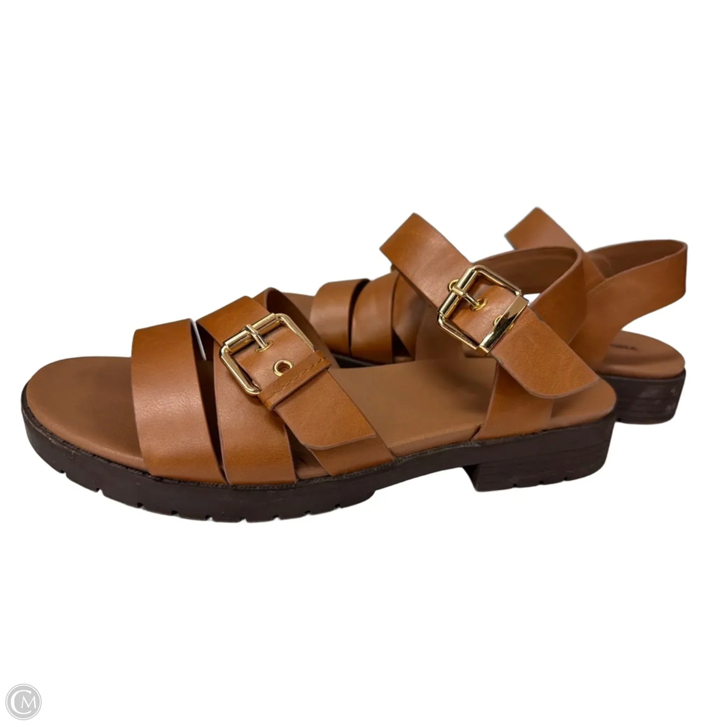 Sandals Flats By Sonoma In Brown, Size: 9.5