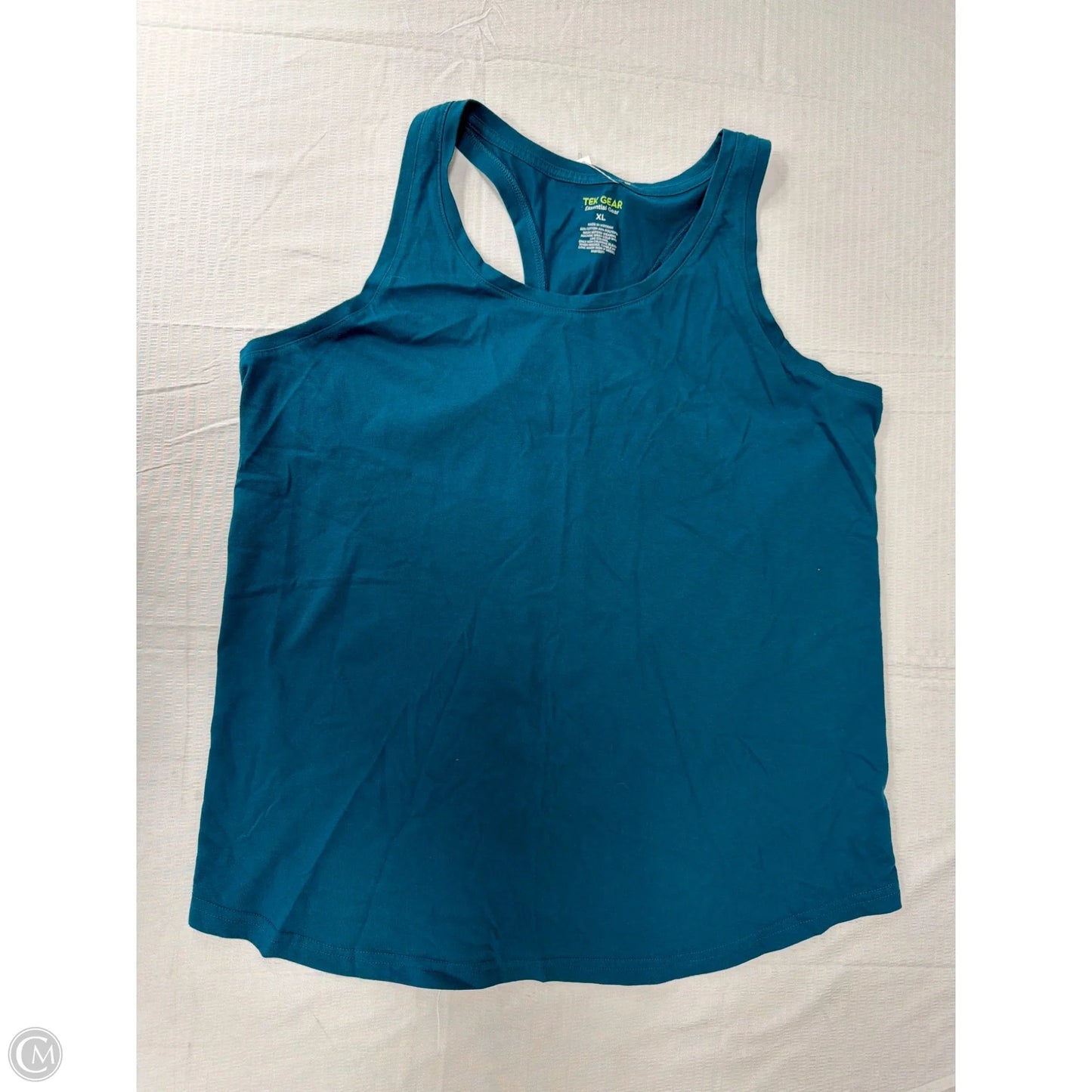 Tank Top By Tek Gear In Teal, Size: Xl