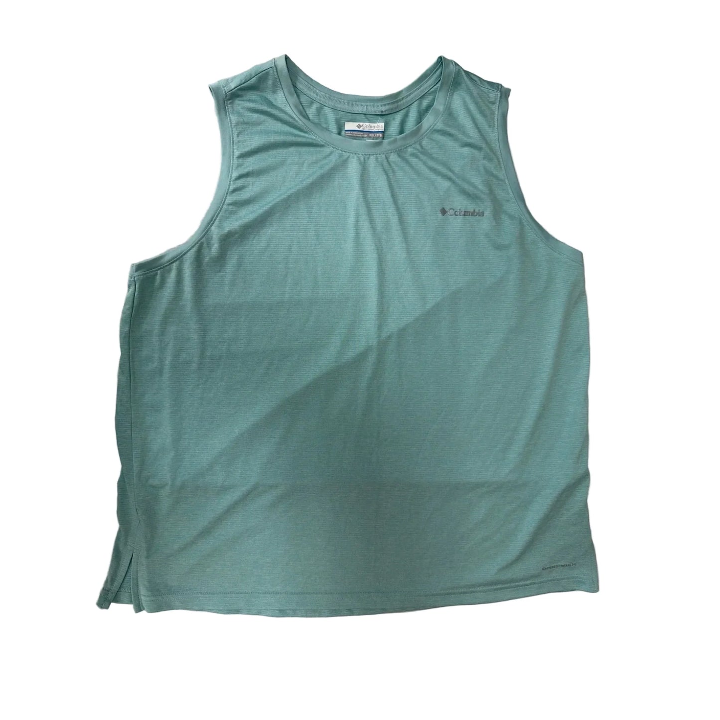 Athletic Tank Top By Columbia In Blue, Size: 1x