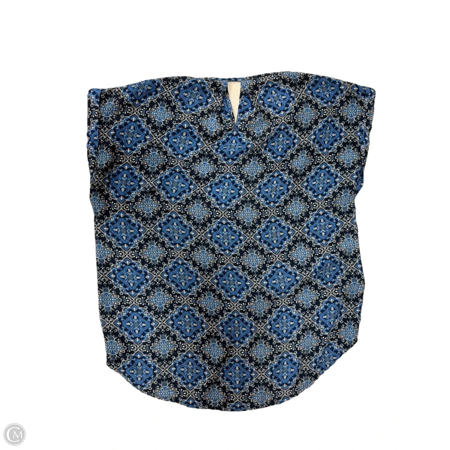 Top Short Sleeve By Pink Rose In Blue, Size: S
