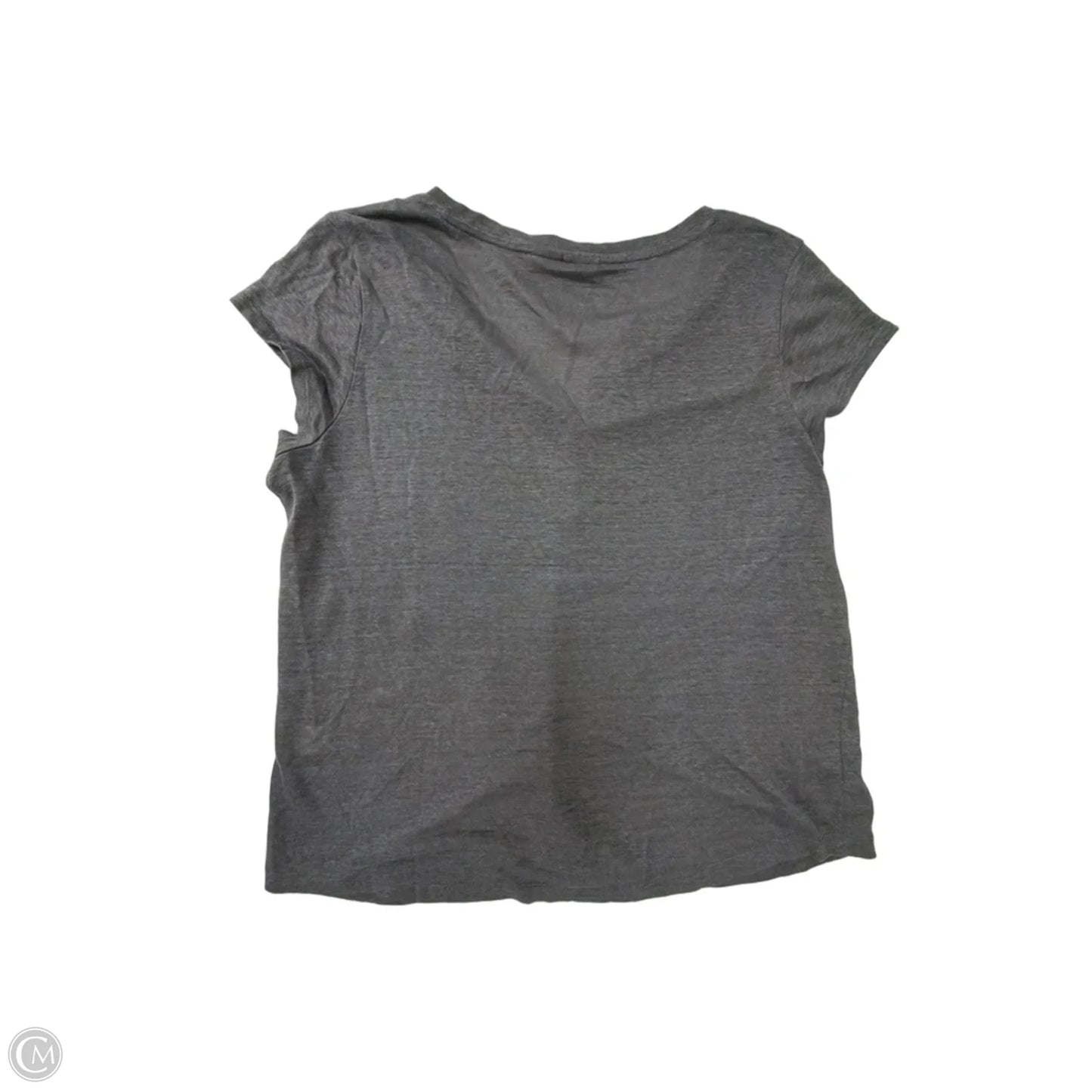 Top Short Sleeve By C And C In Grey, Size: L