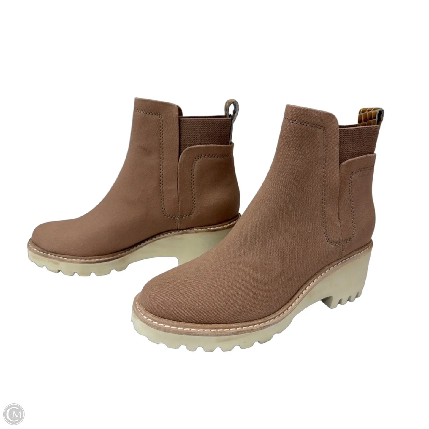 Boots Ankle Flats By Dolce Vita In Tan, Size: 7.5