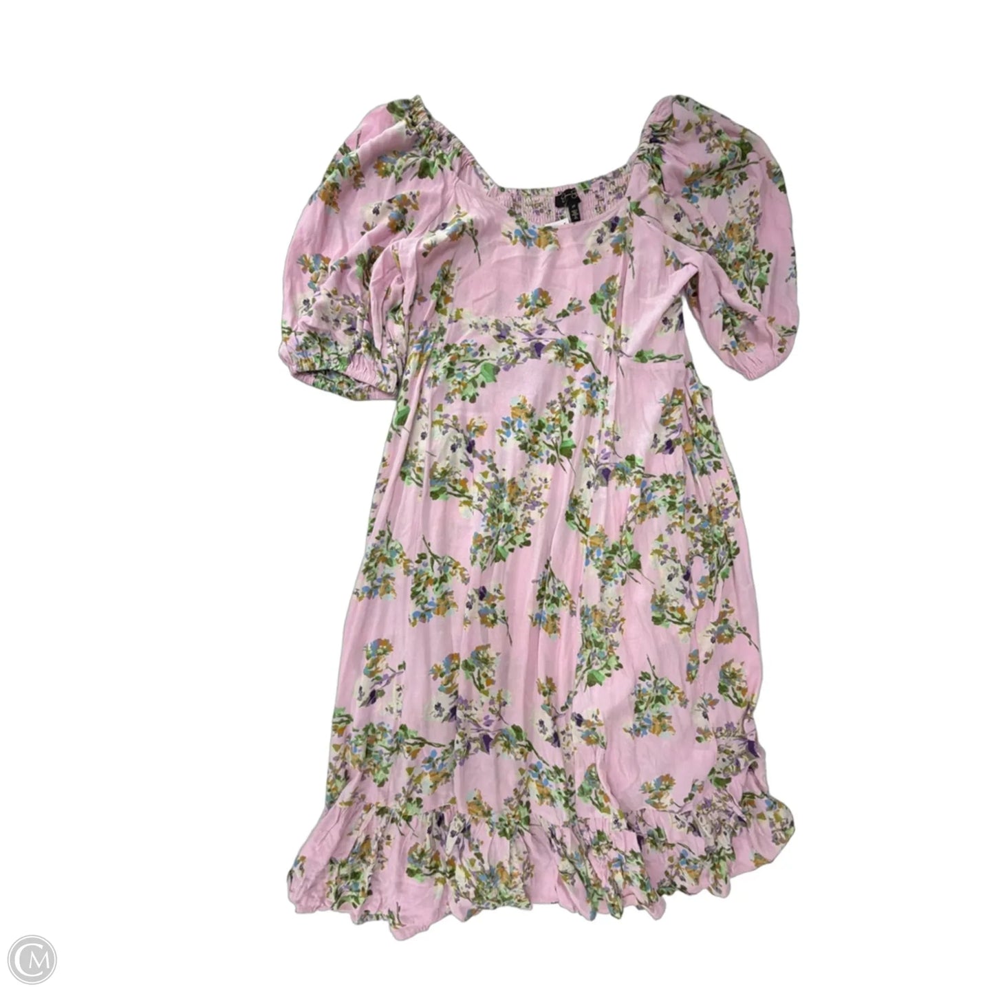 Dress Casual Midi By Jessica Simpson In Floral Print, Size: 2x