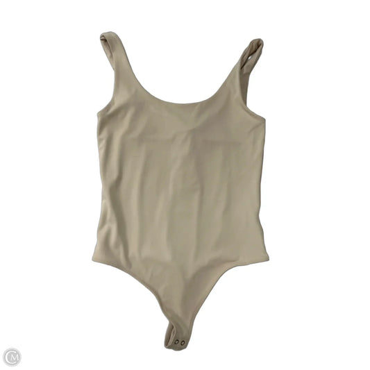 Bodysuit By Express In Tan, Size: M