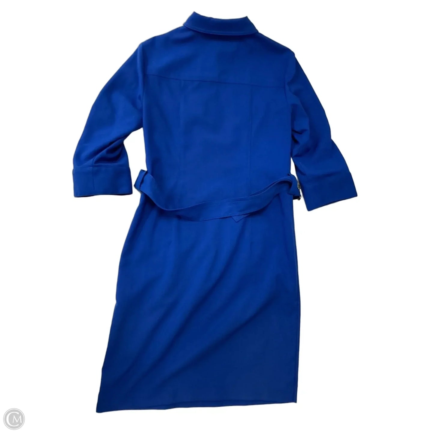 Dress Casual Midi By Michael By Michael Kors In Blue, Size: Xs