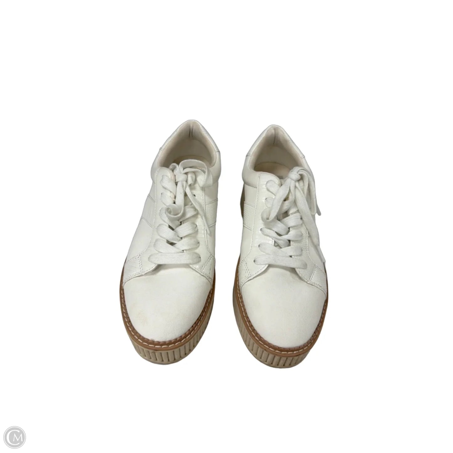 Shoes Sneakers By Dv In White, Size: 10