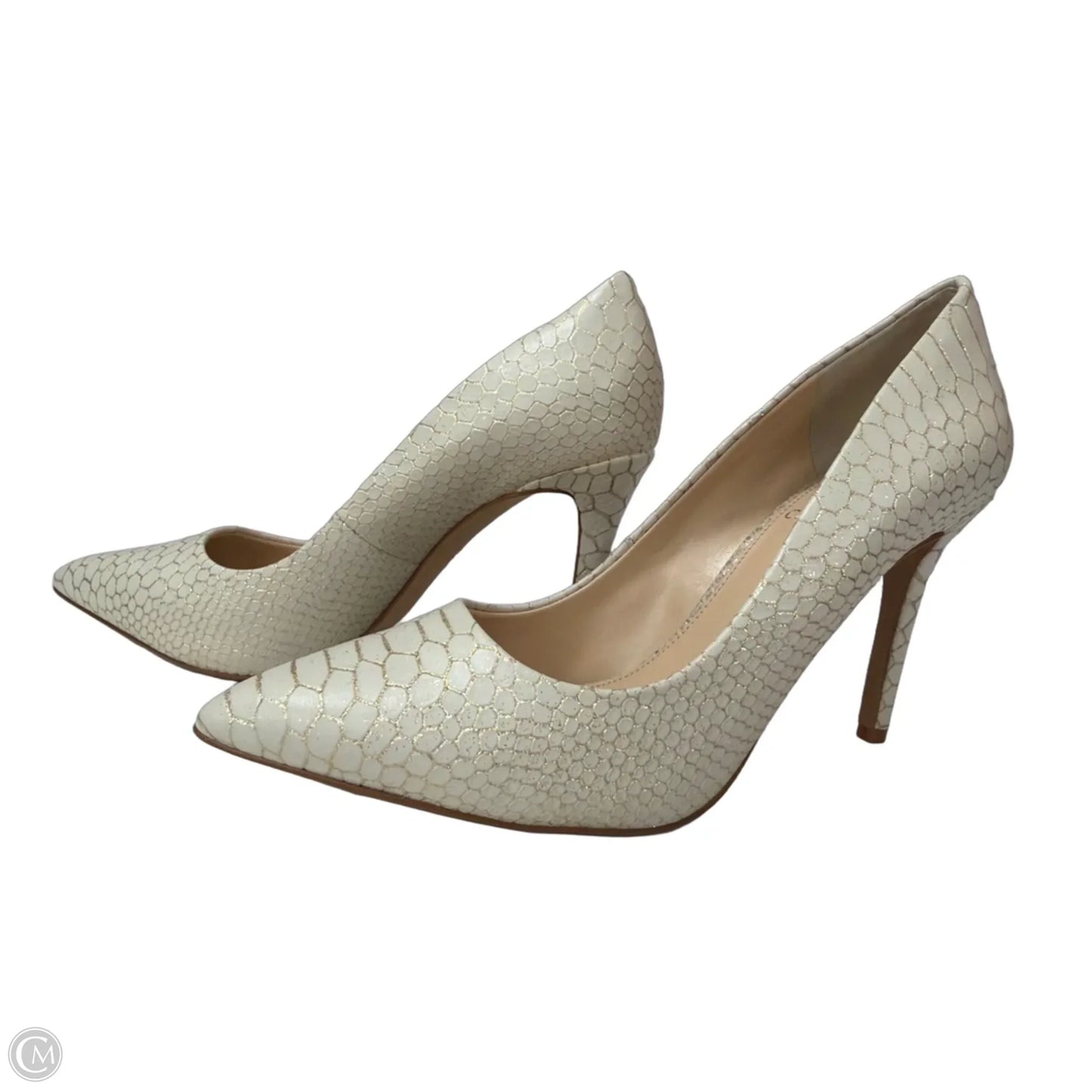 Shoes Heels Stiletto By Vince Camuto In Snakeskin Print, Size: 7