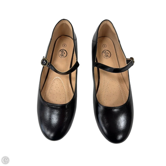 Shoes Flats By Clothes Mentor In Black, Size: 8