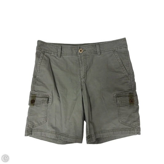 Shorts By Eddie Bauer In Green, Size: 6