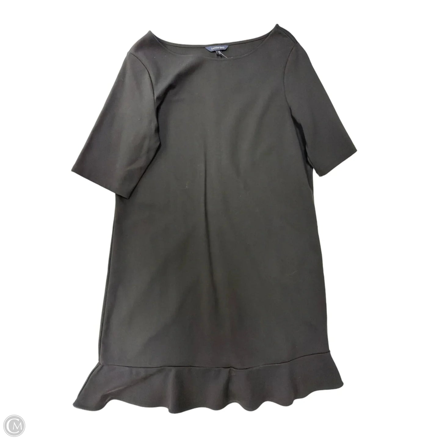 Dress Casual Short By Lands End In Black, Size: Xl