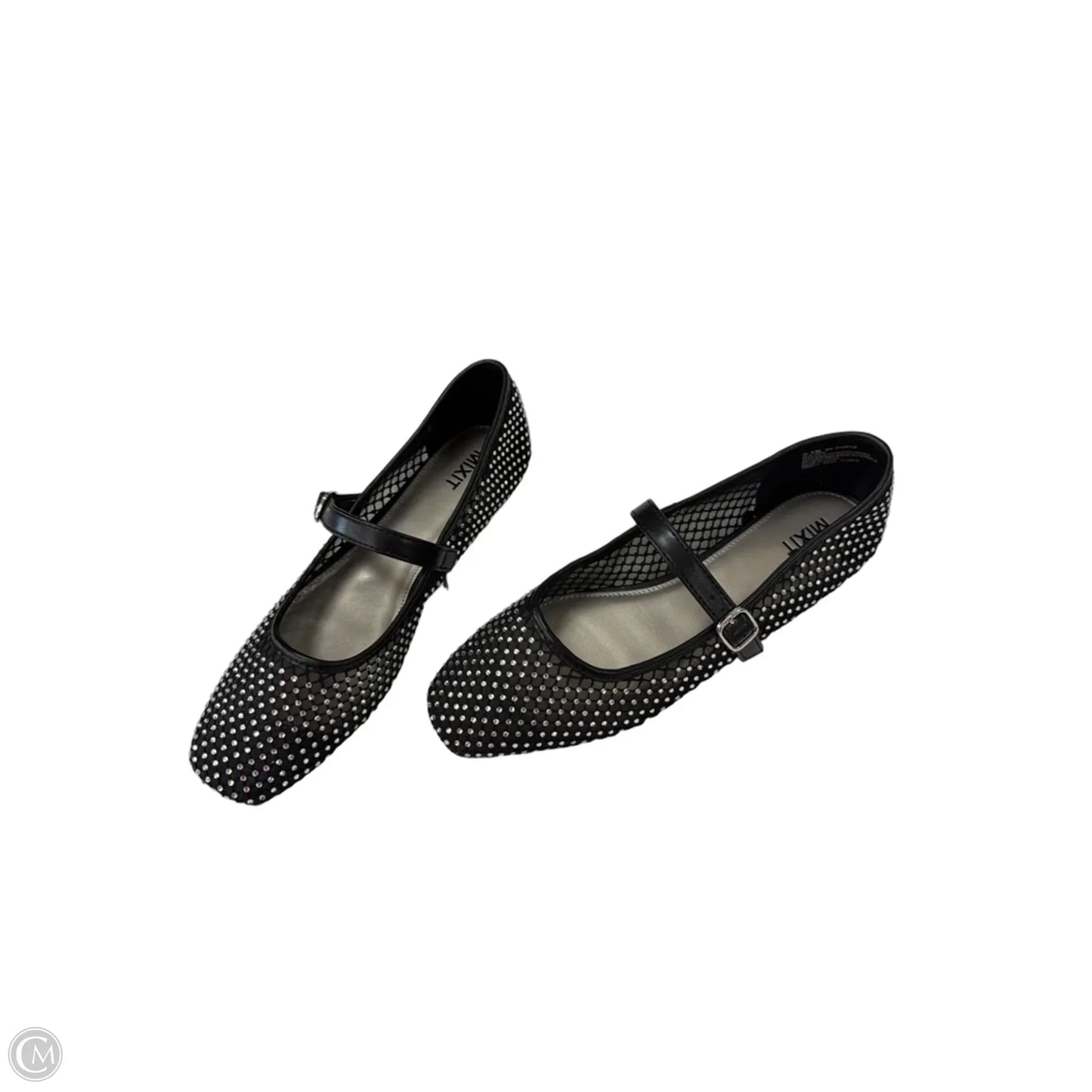 Shoes Flats By Mix It In Black, Size: 9.5