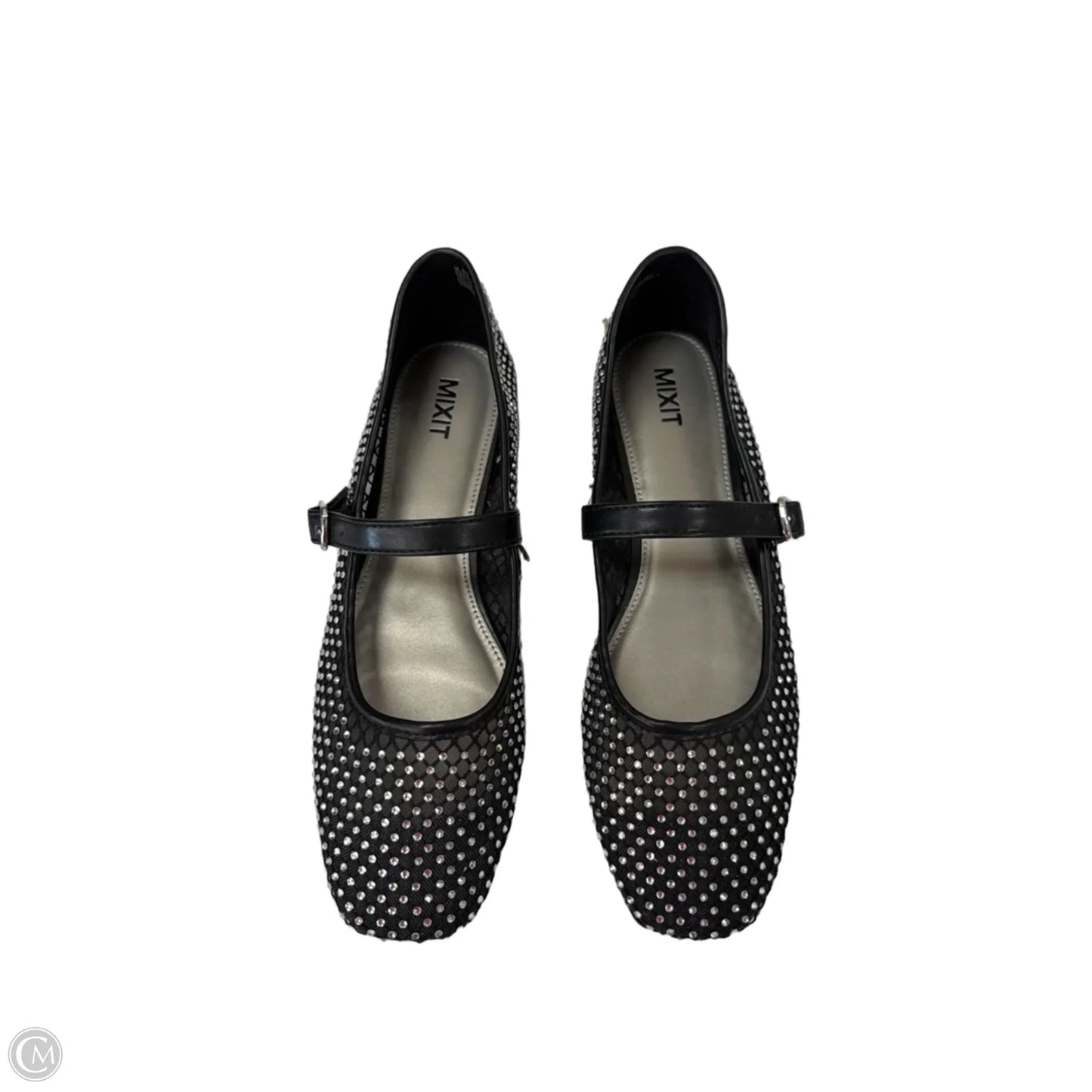 Shoes Flats By Mix It In Black, Size: 9.5