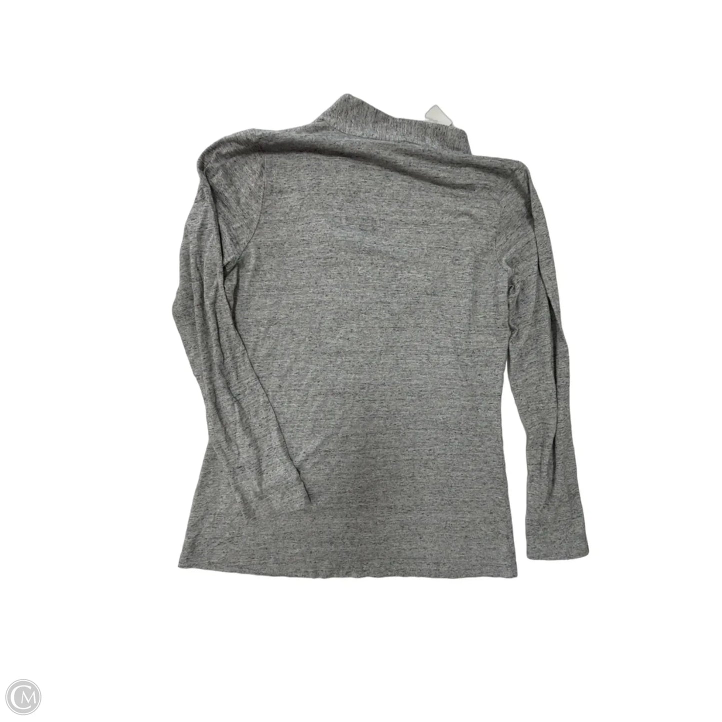 Top Long Sleeve By Cabi In Grey, Size: S