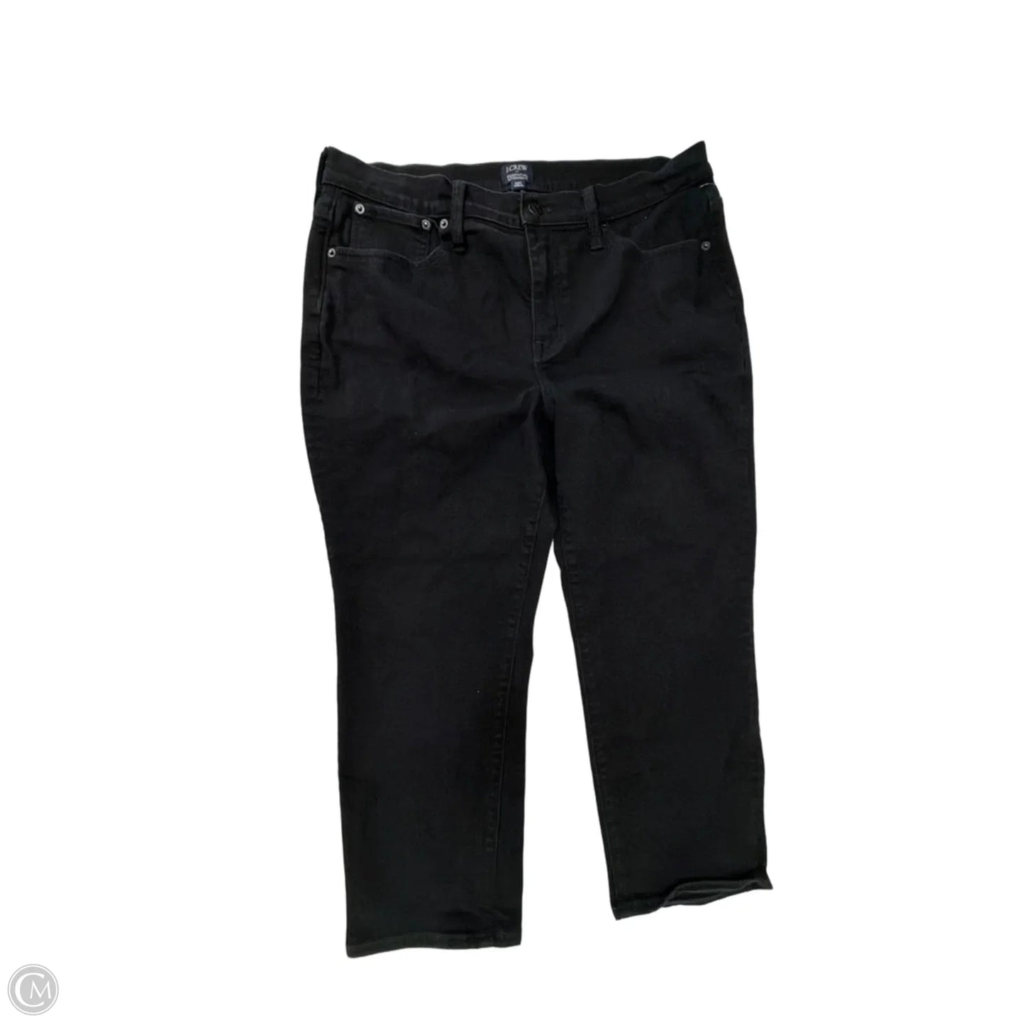 Jeans Skinny By J. Crew In Black, Size: 12p