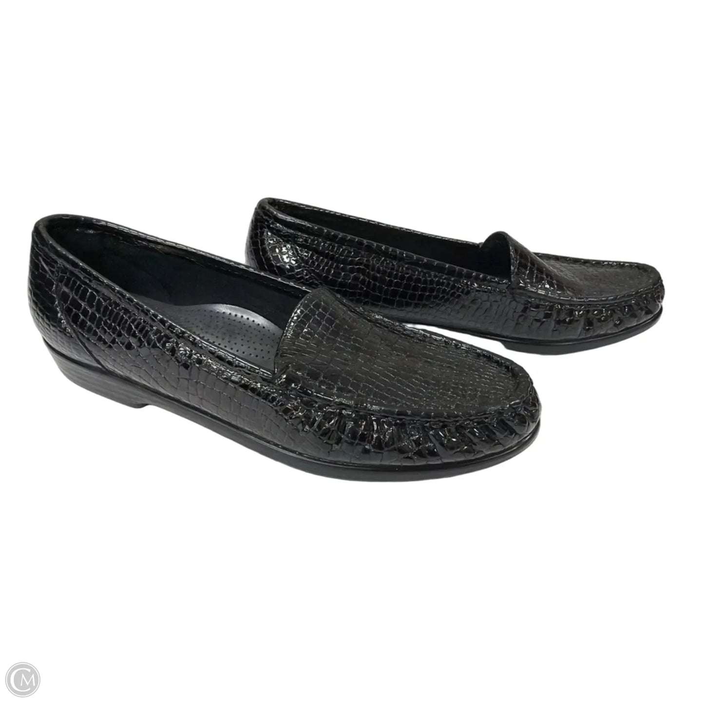 Shoes Flats By Sas In Black, Size: 10