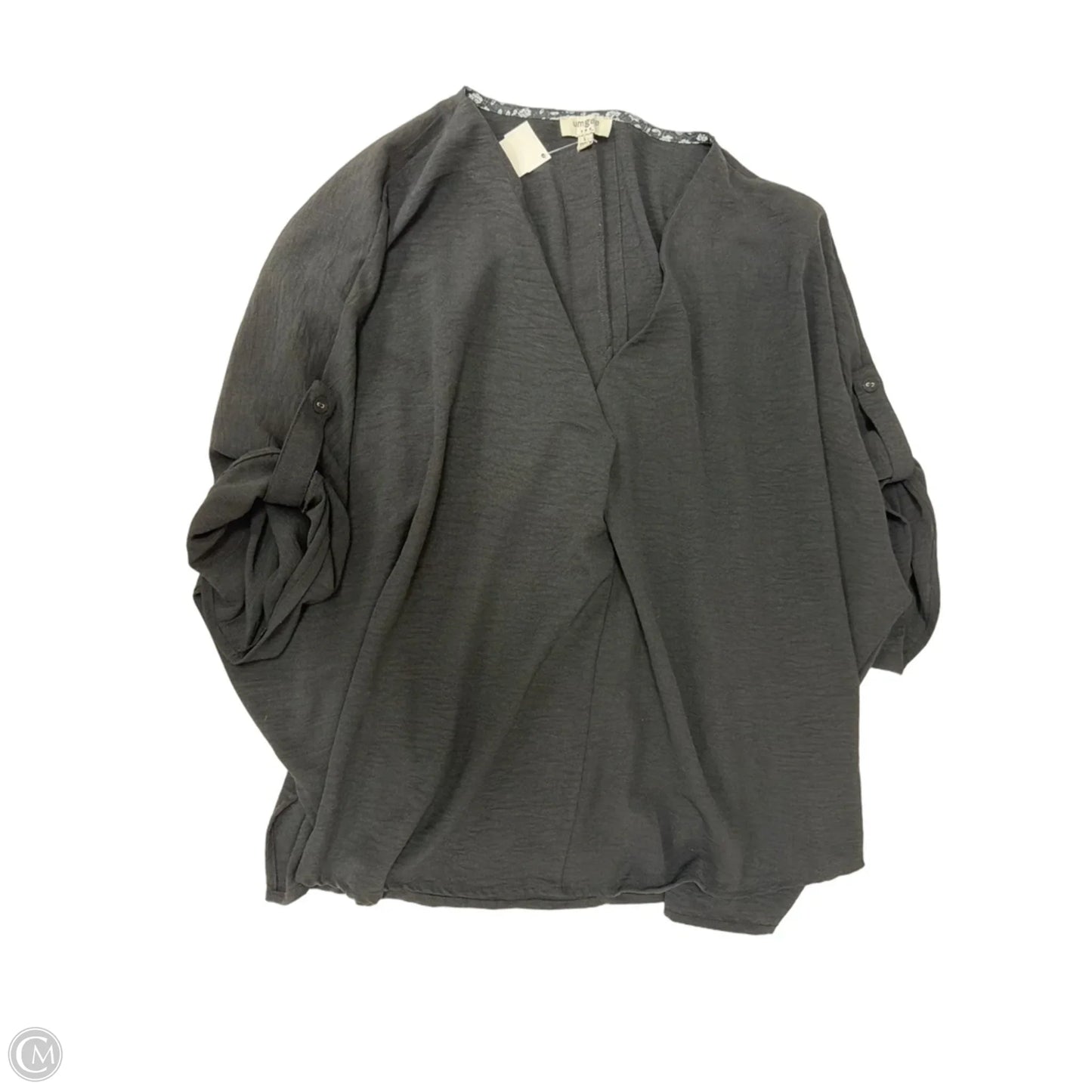 Top Short Sleeve By Umgee In Black, Size: L