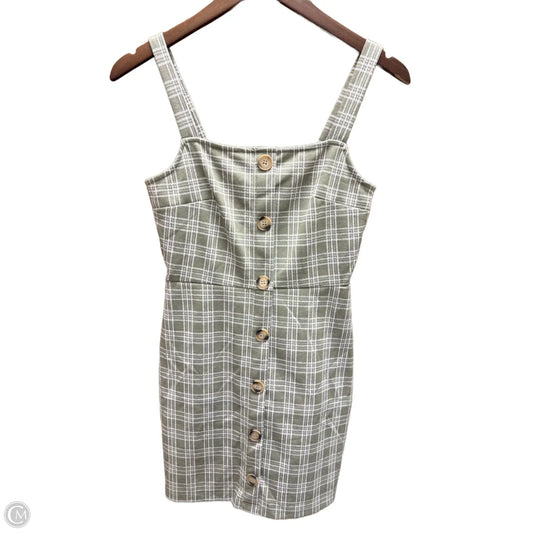 Dress Casual Midi By Altard State In Green & White, Size: S