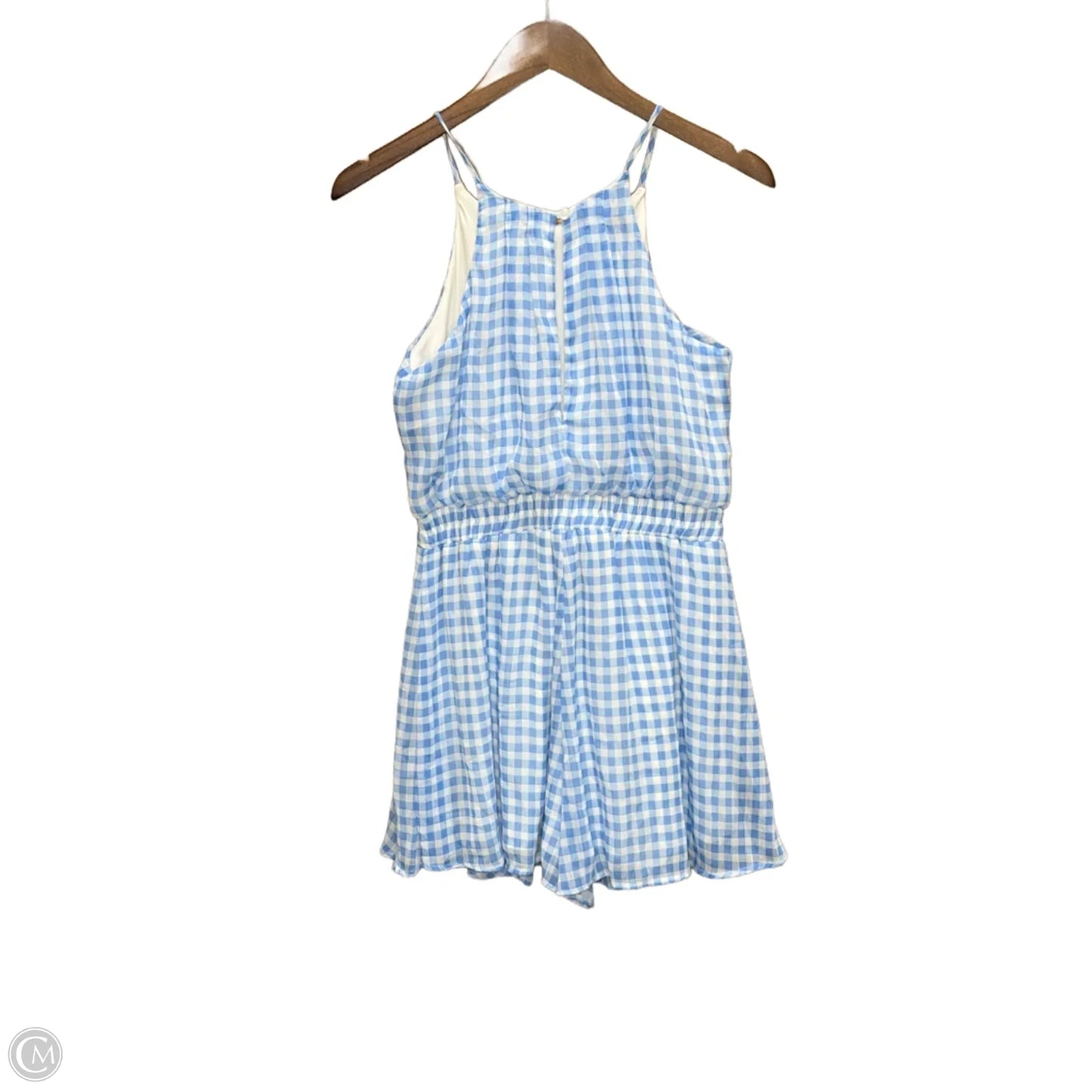 Romper By Altard State In Blue & White, Size: M