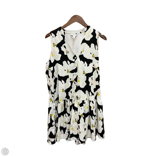 Dress Casual Short By Nine West In Black & Cream, Size: M