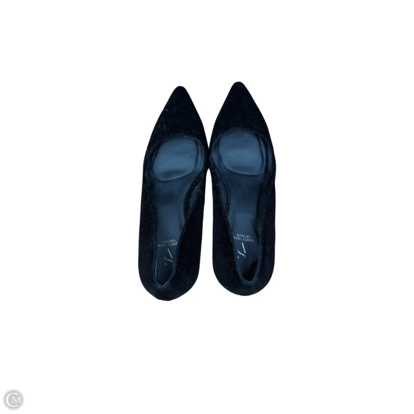 Shoes Heels Block By Simply Vera In Black, Size: 7.5