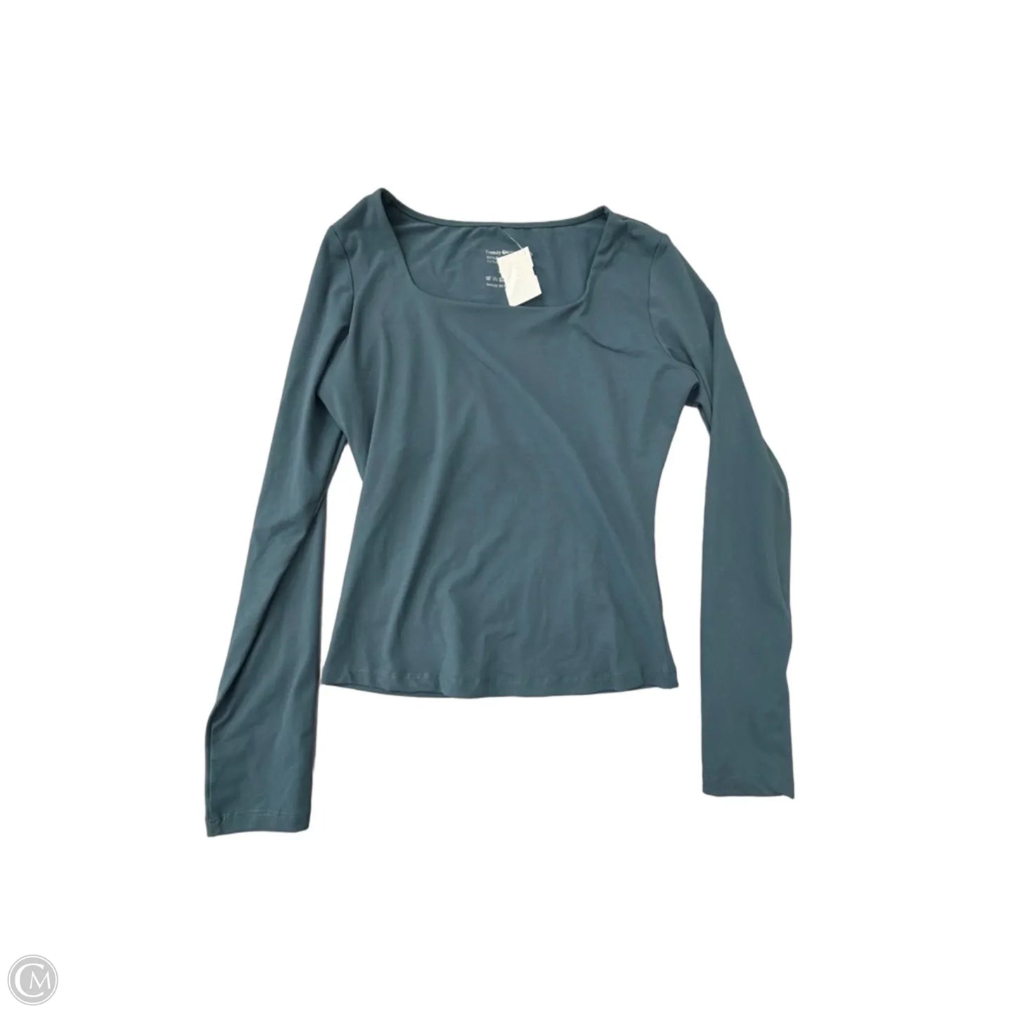 Top Long Sleeve By Trendy Queen In Blue, Size: S