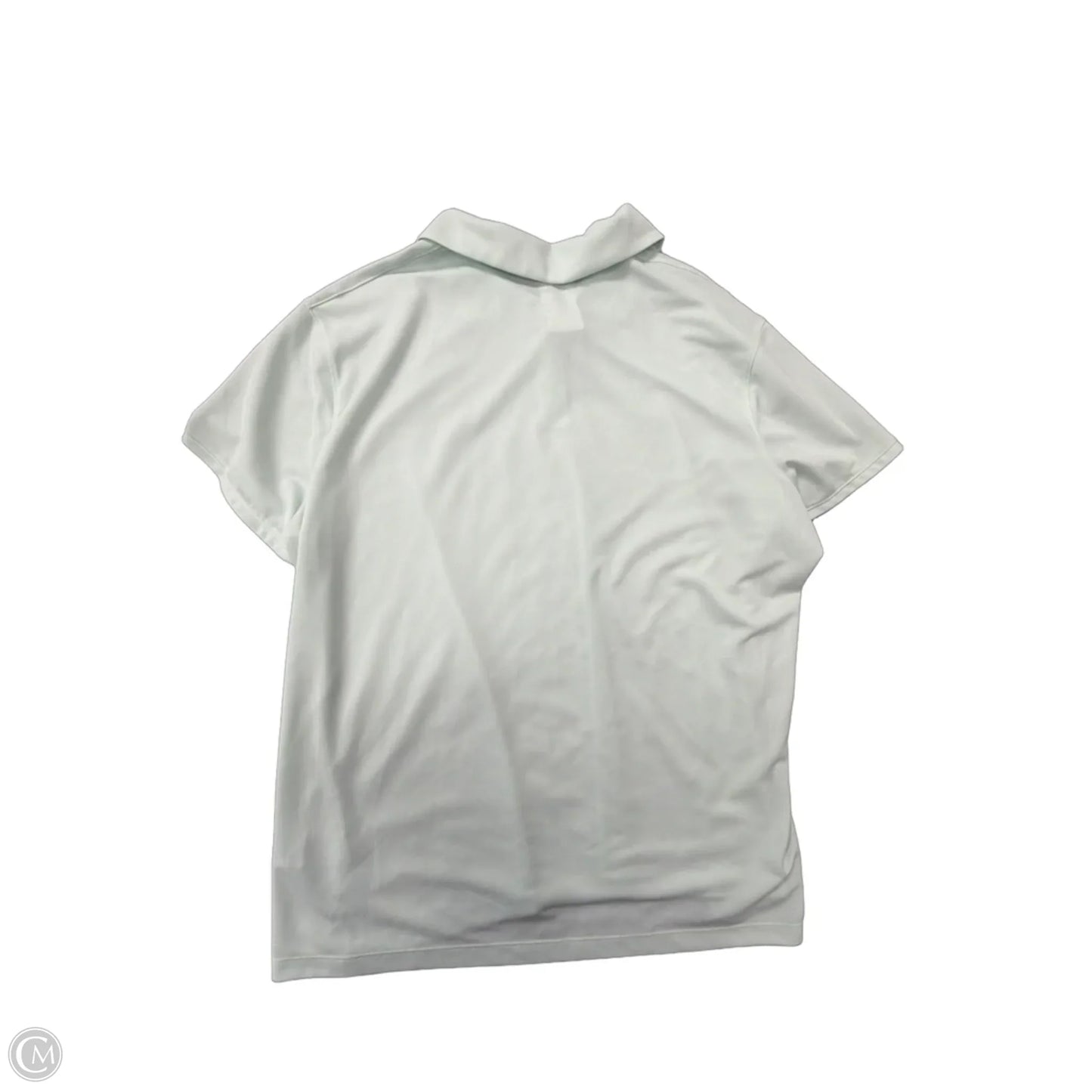 Athletic Top Short Sleeve By Nike Apparel In Aqua, Size: 1x