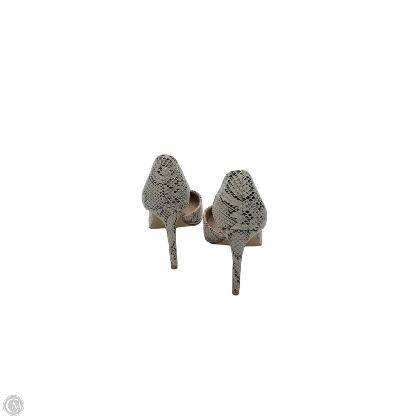 Shoes Heels Stiletto By Bcbg In Snakeskin Print, Size: 8