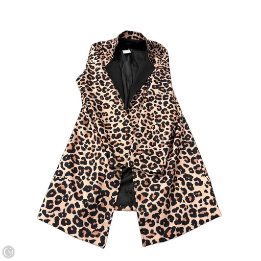 Blazer By Fashion Wear In Animal Print, Size: M