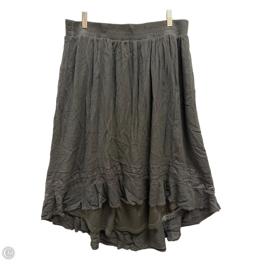 Skirt Maxi By Torrid In Black, Size: 1x
