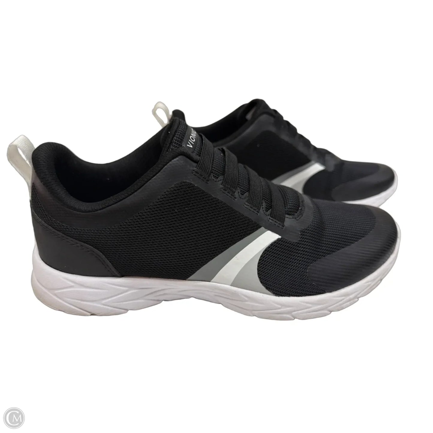 Shoes Athletic By Vionic In Black & White, Size: 8
