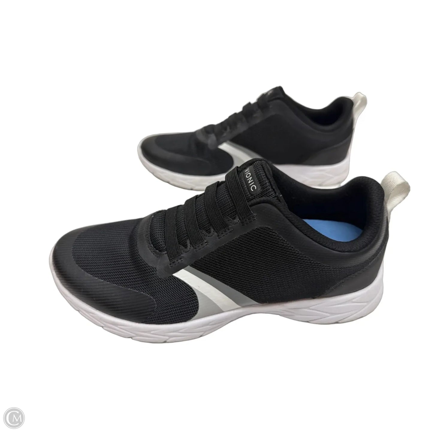 Shoes Athletic By Vionic In Black & White, Size: 8