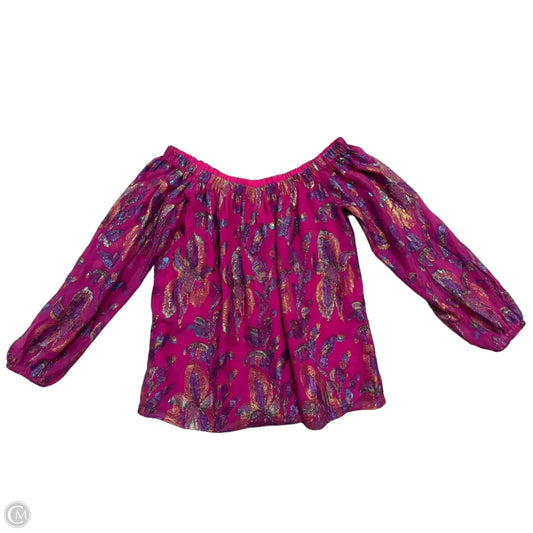 Top Long Sleeve Designer By Lilly Pulitzer In Multi-colored, Size: Xs