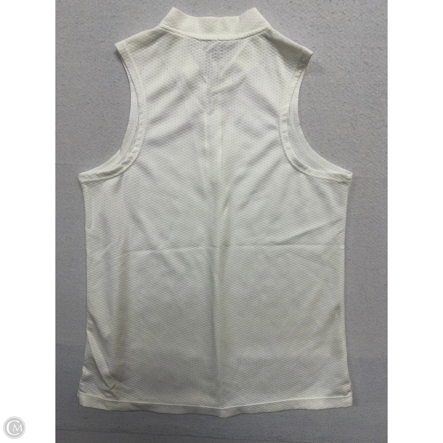 Athletic Tank Top By Clothes Mentor In White, Size: S