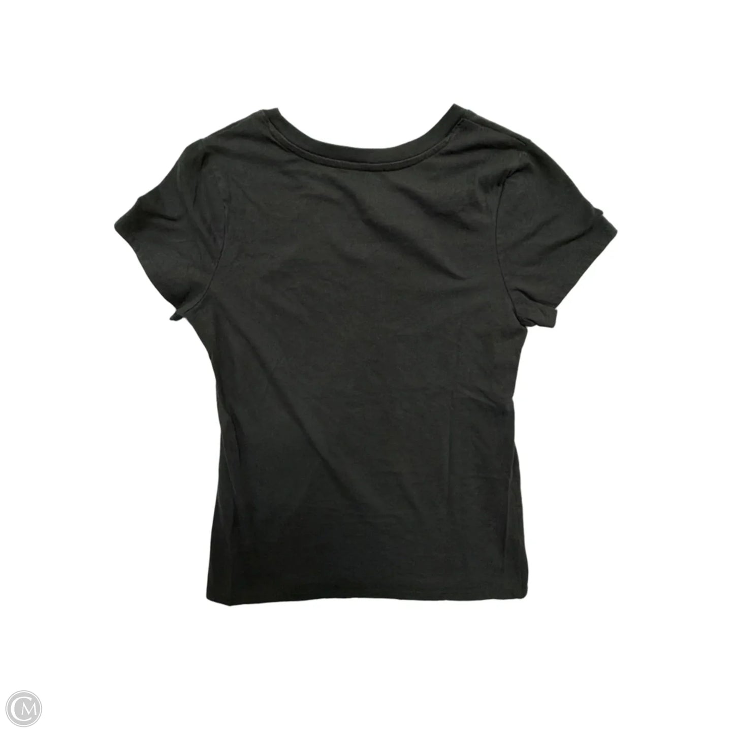 Top Short Sleeve By Clothes Mentor In Black, Size: S