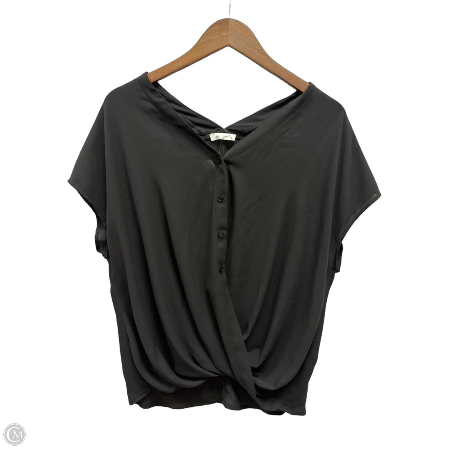 Top Sleeveless By Lush In Black, Size: S