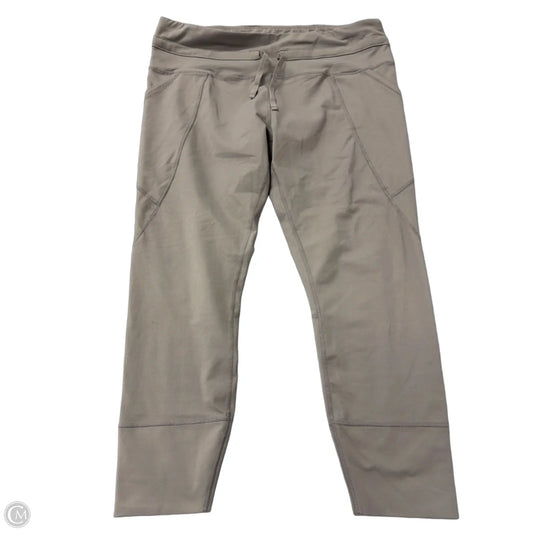 Athletic Leggings By Avia In Taupe, Size: 1x
