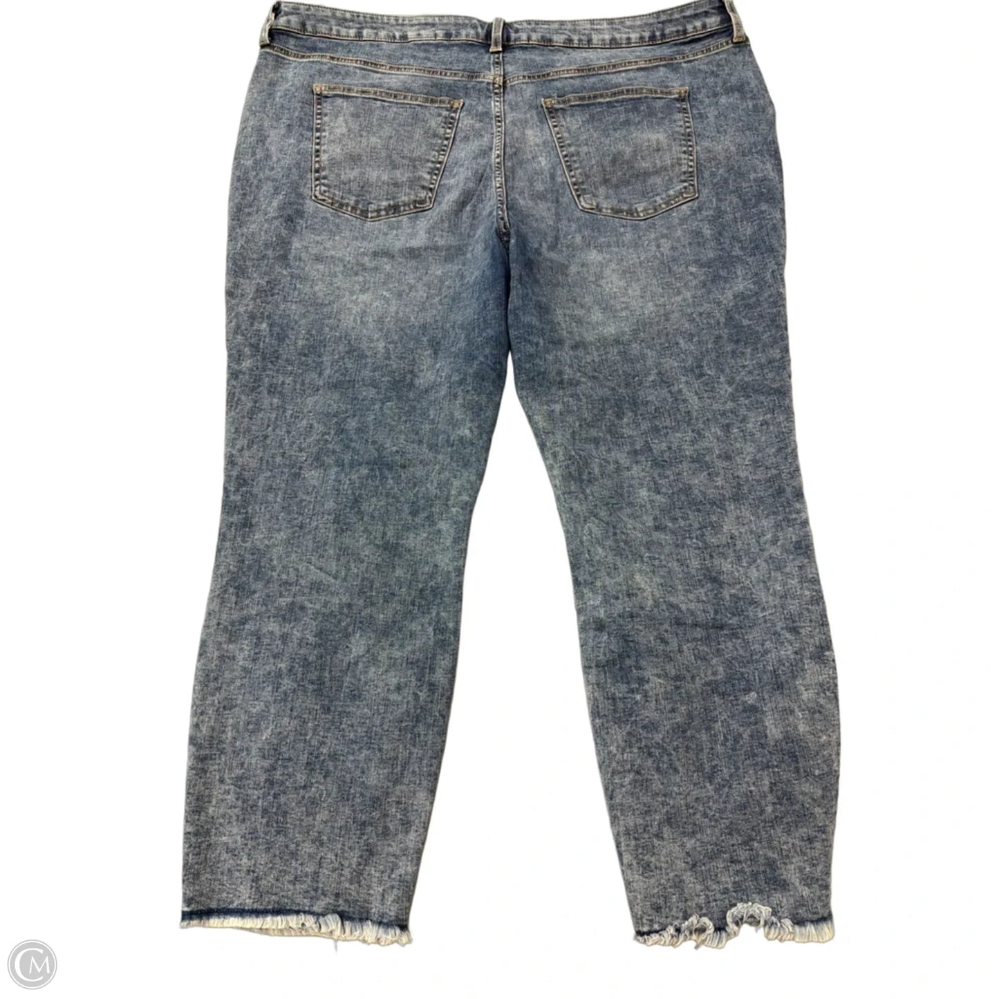 Jeans Skinny By Lc Lauren Conrad In Blue Denim, Size: 20