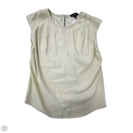 Top Sleeveless By Express In Green, Size: S