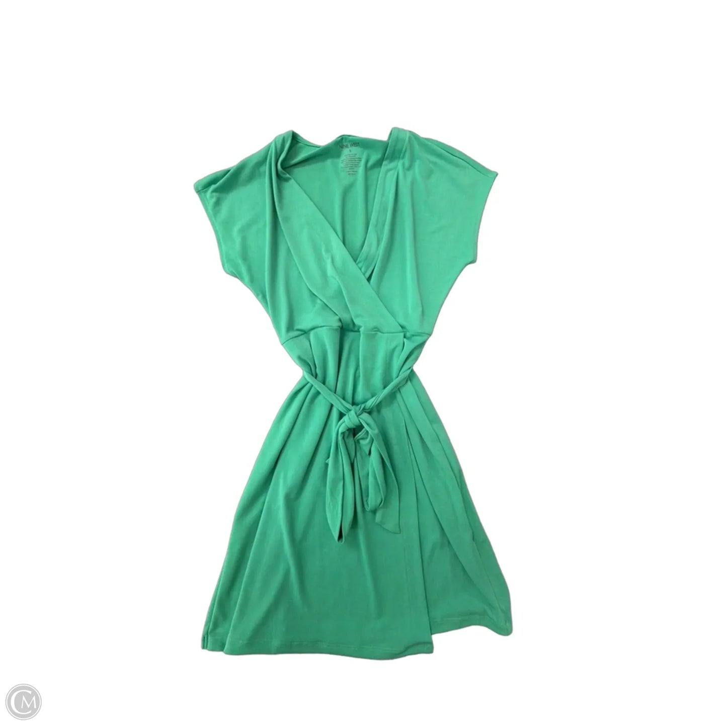Dress Casual Midi By Nine West In Green, Size: S