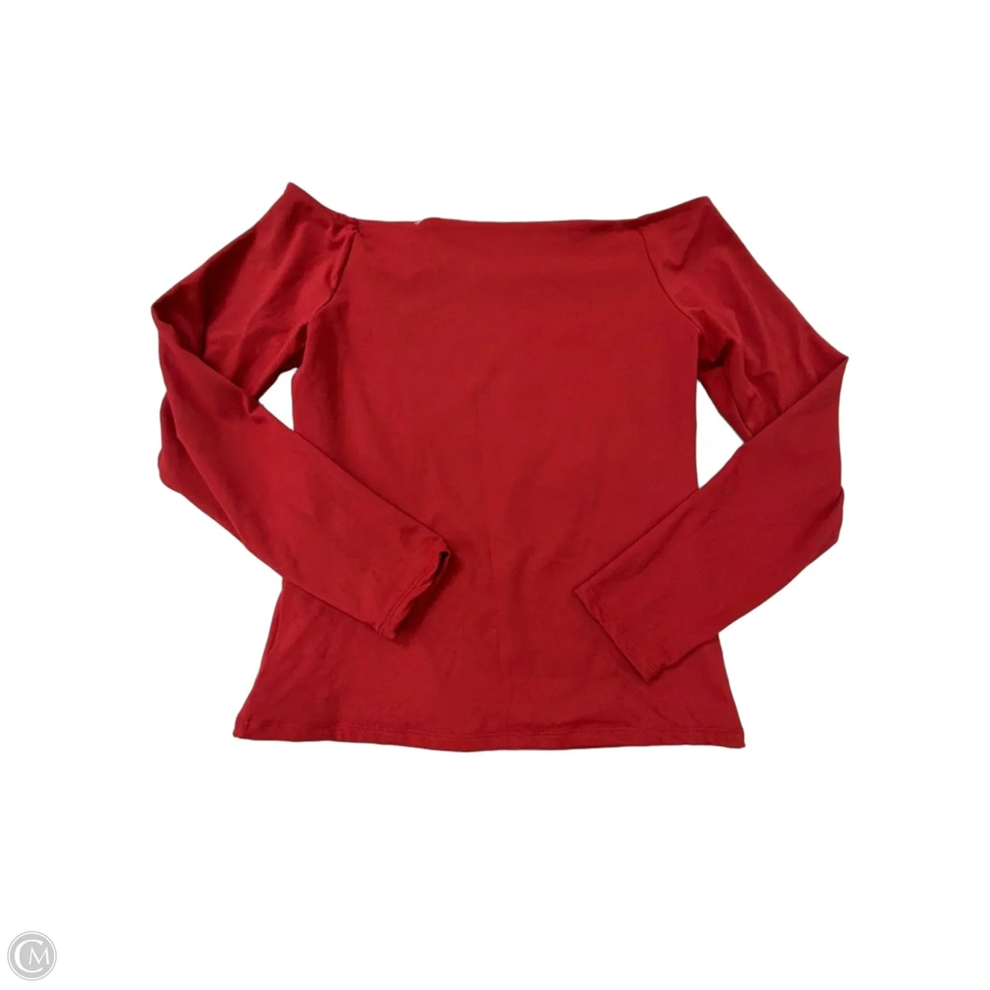 Top Long Sleeve By Old Navy In Red, Size: M