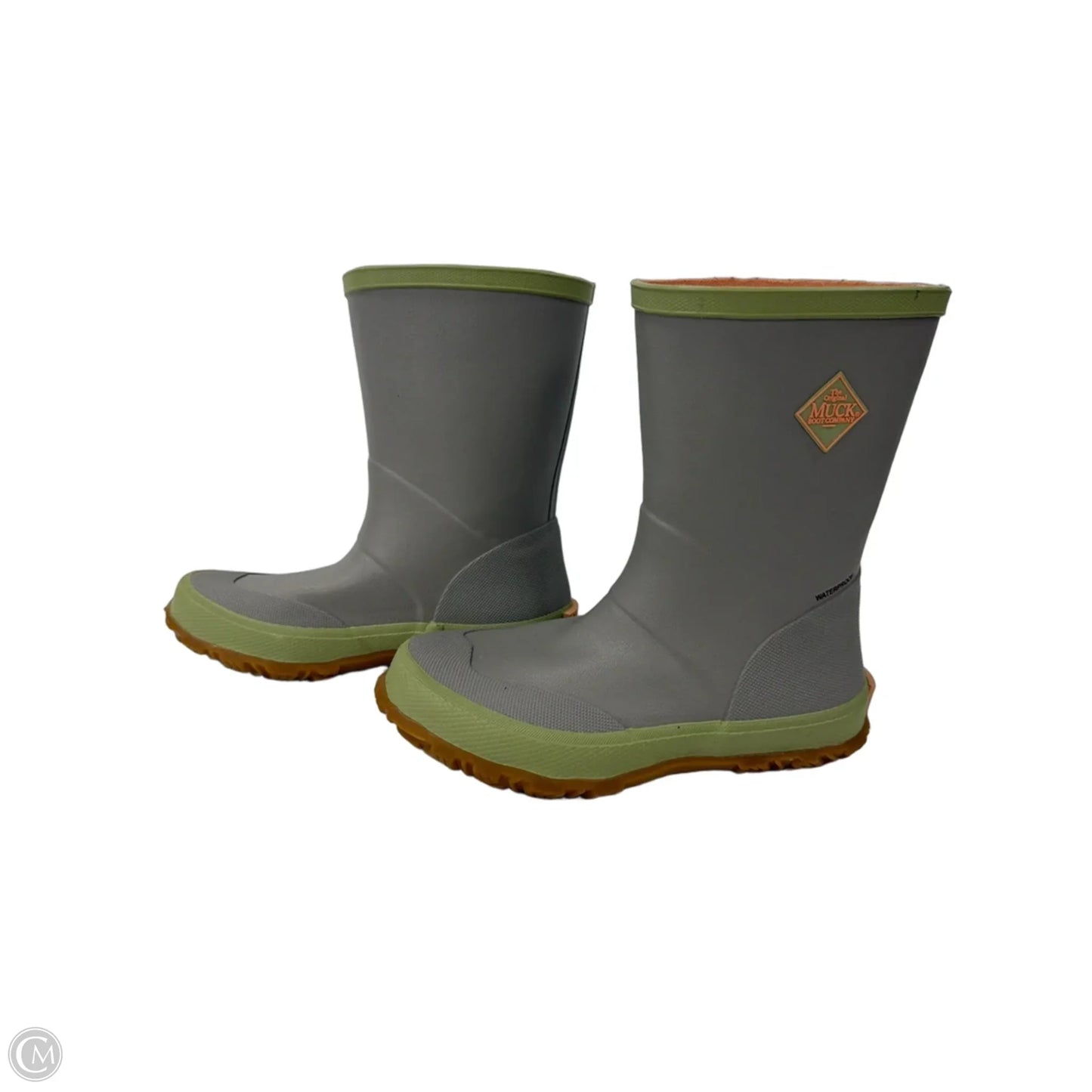 Boots Rain By Clothes Mentor In Grey, Size: 6
