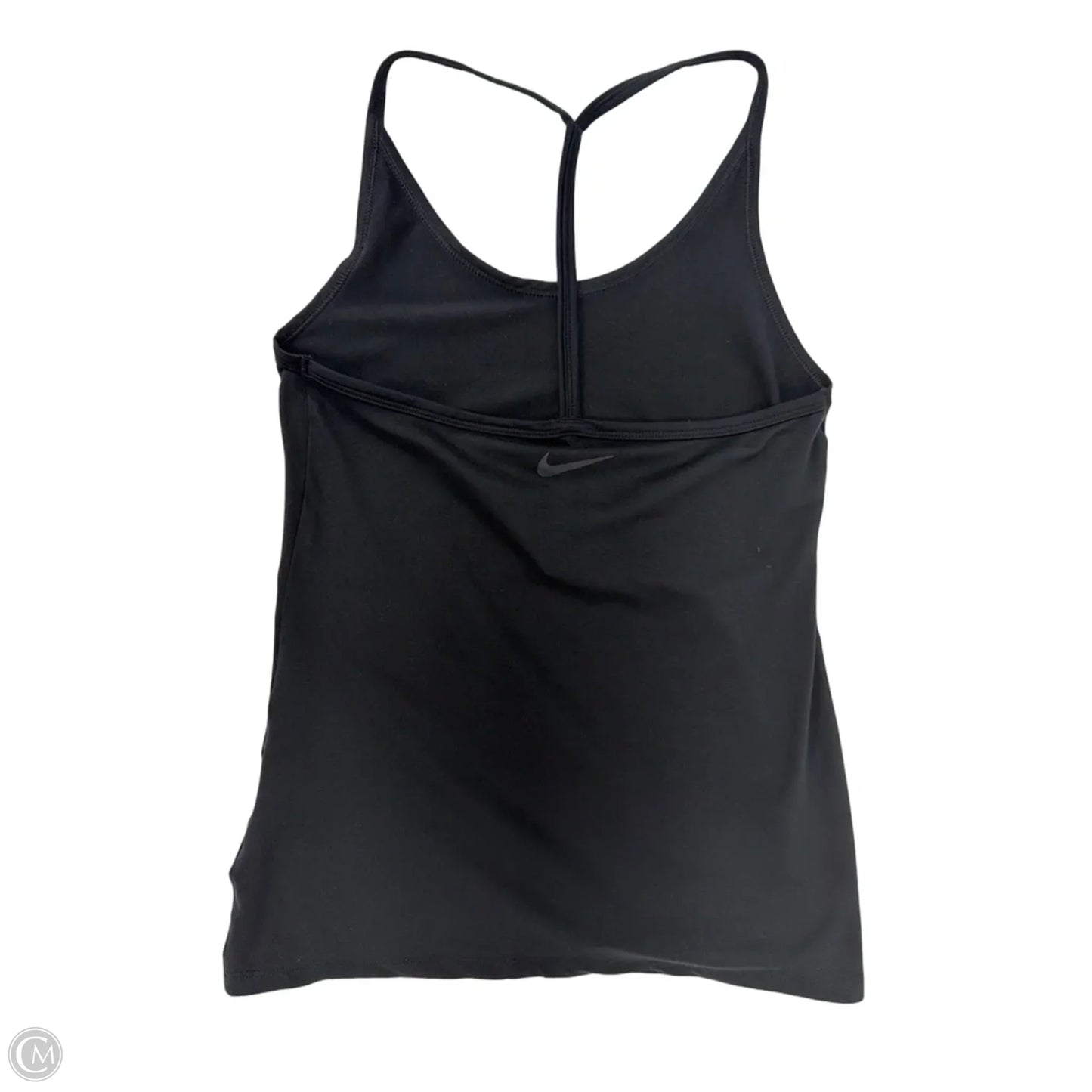 Athletic Tank Top By Nike Apparel In Black, Size: S