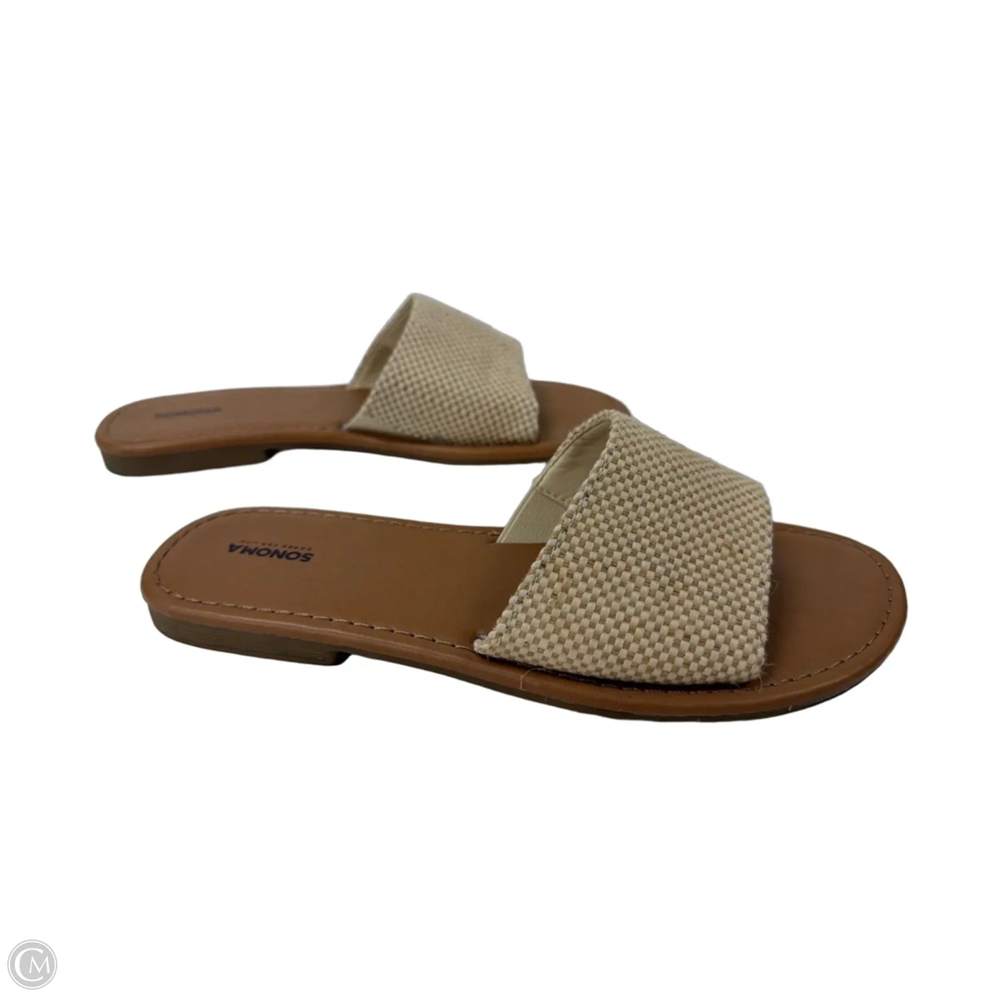 Sandals Flats By Sonoma In Tan, Size: 9