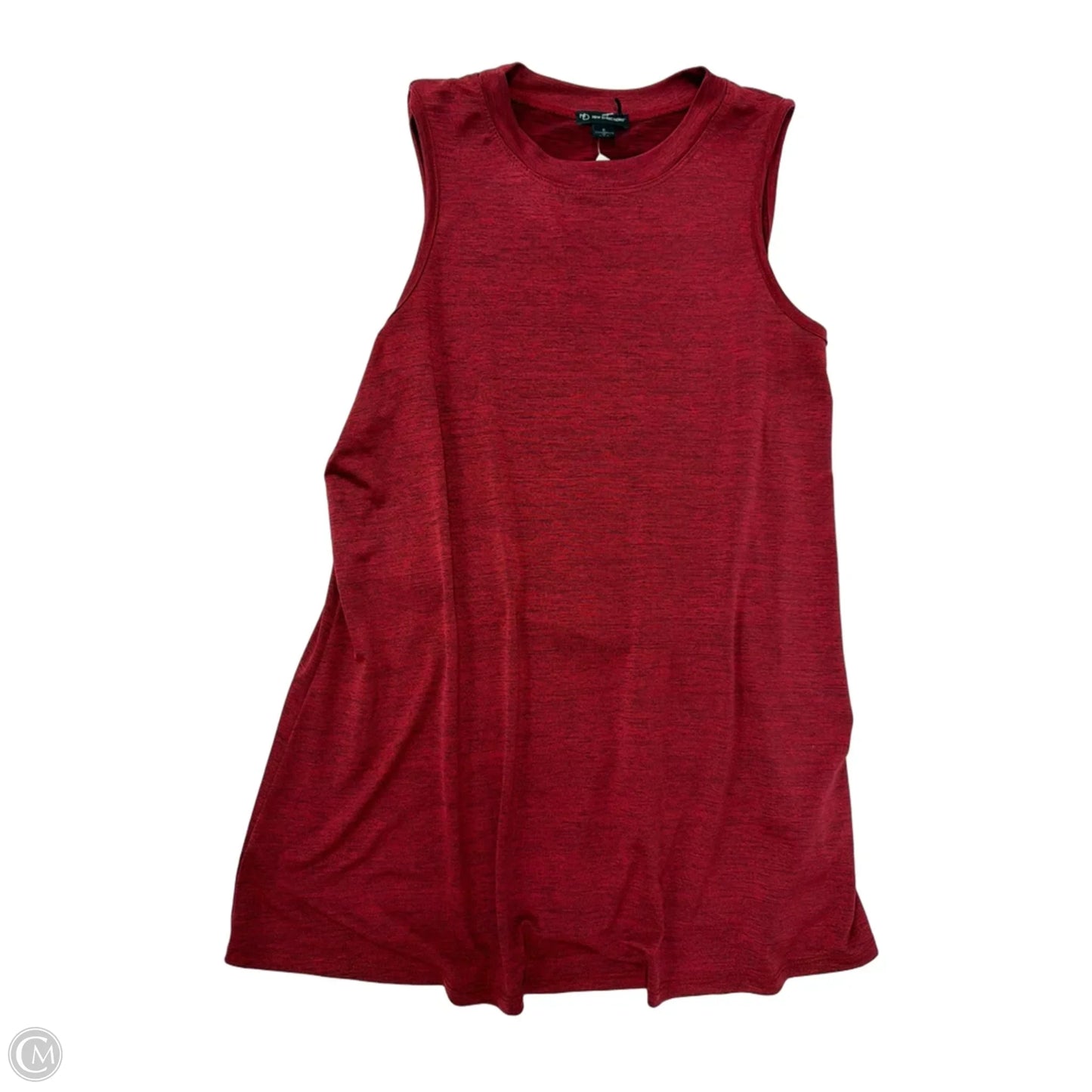 Top Sleeveless By New Directions In Maroon, Size: S