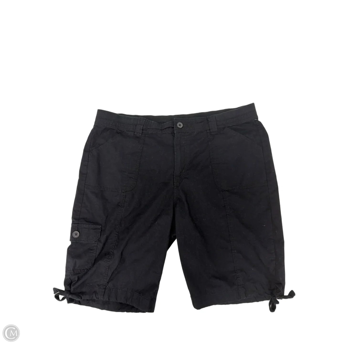 Shorts By St Johns Bay In Black, Size: 16