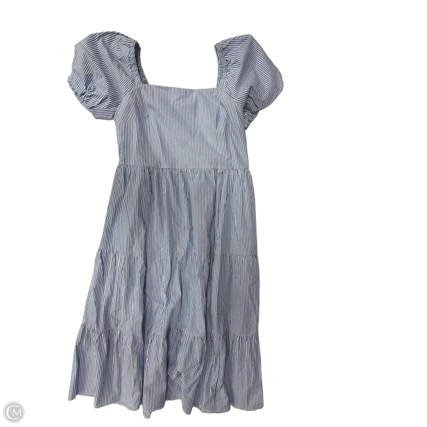 Dress Casual Maxi By J. Crew In Striped Pattern, Size: L