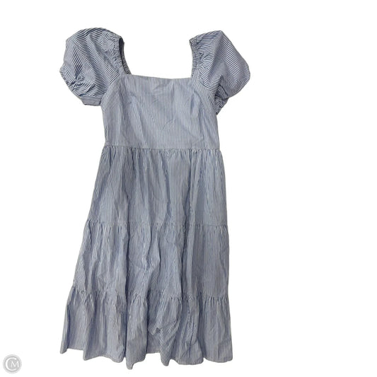 Dress Casual Maxi By J. Crew In Striped Pattern, Size: L