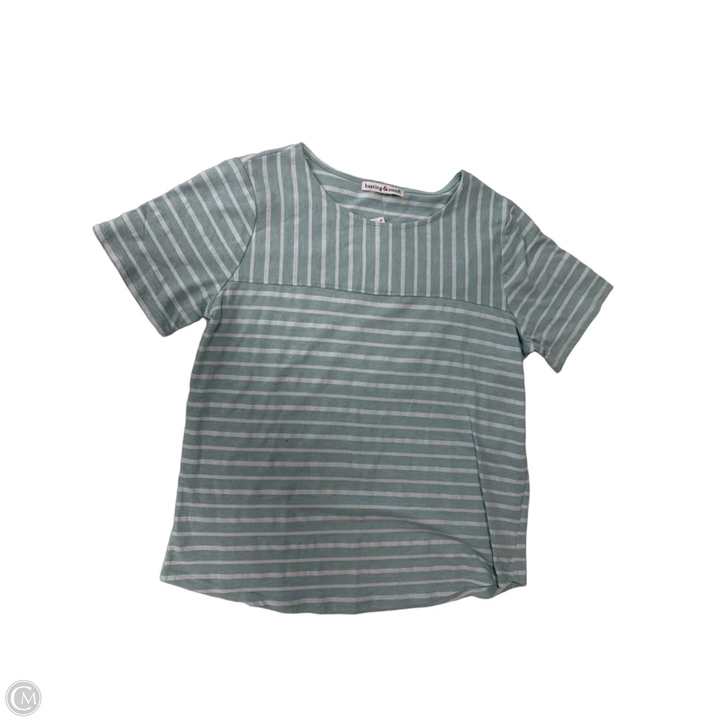 Top Short Sleeve By Clothes Mentor In Teal, Size: M