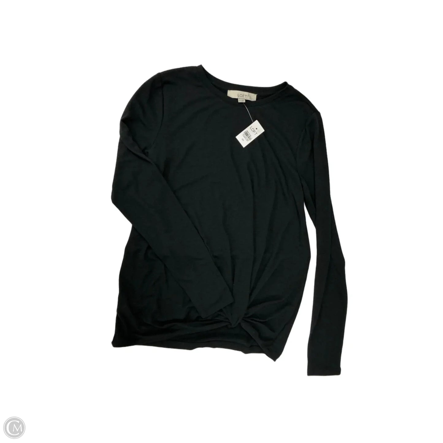 Top Long Sleeve By Loft In Black, Size: Xs
